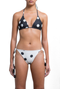 Bimori Dots Black Bikini Top & Tina Dots White Bikini Bottom