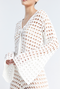 Gio Ivory Knitted Blouse