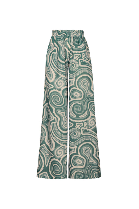 Isabella Green Pavoni Pants