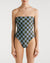 Julieta Blue Checkers One Piece