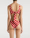 Lu Red Checkers Bikini Top & Luli Red Checkers Bikini Bottom