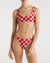 Lu Red Checkers Bikini Top & Luli Red Checkers Bikini Bottom