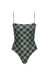 Julieta Blue Checkers One Piece