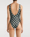 Vivi Blue Checkers One Piece