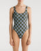 Vivi Blue Checkers One Piece