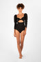 Celia Black Bodysuit